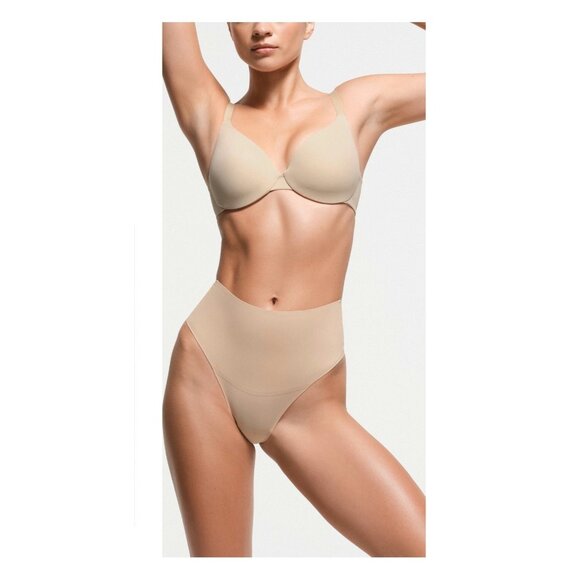 SKIMS SMOOTHING INTIMATES FULL COVERAGE BRA IN CLAY SIZE 42DDD NWT $56 - Picture 5 of 12